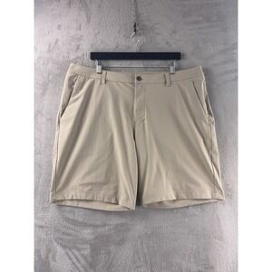 Lululemon ABC Classic Fit Shorts Mens Size 38 Trench Warpstreme Performance